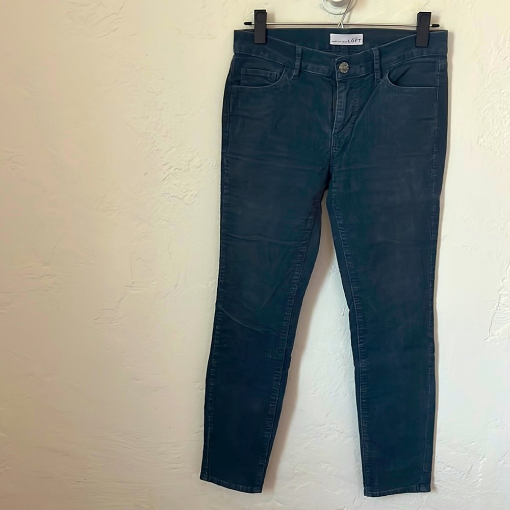 Ann Taylor Loft Modern Skinny Corduroy Pants
